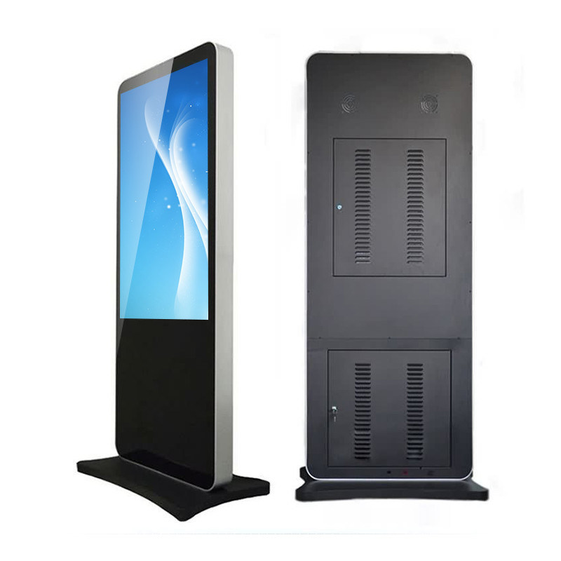 HDMI Input Standing Lcd Advertising Kiosk Digital Signage Touchscreen