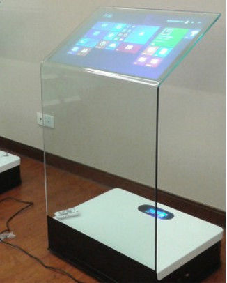 30 inch interactive touch screen platform advertising display