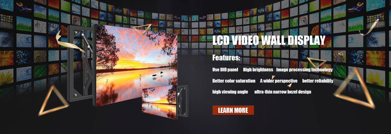 LCD Video Wall Display