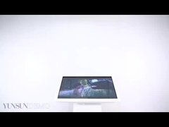 22 Inch Large Touch Screen Kiosk All In One Infrared Digital Signage Capacitive 60hz