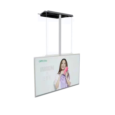 Hanging Double Sided LCD / OLED Digital Signage Displays 700 Nits For Advertising