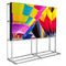 500 Nits 8ms Digital Signage Display Bezel 3.5mm Floor Stand video