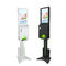 Battery Operated 21.5 Inch Hand Sanitizer Kiosk With Thermal Printer