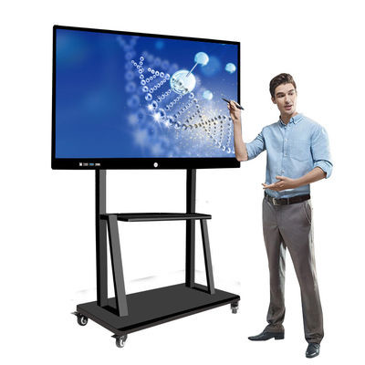 75inch floor stand  Touch Screen Interactive Whiteboard touch Screen Resolution 3840*2160
