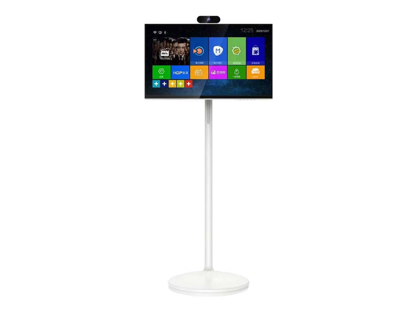 Incell Wireless Smart TV Digital Signage 90 Degrees Adjustable Standby Me TV With 13.56MHz NFC