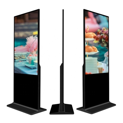 Vertical TV Touch Screen Kiosk 4k Indoor Advertising Player Display HD LCD Signage