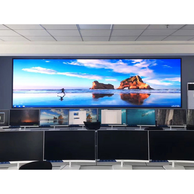 Indoor 55inch Multi Screen Video Wall Display 4k Full Color 480x480mm