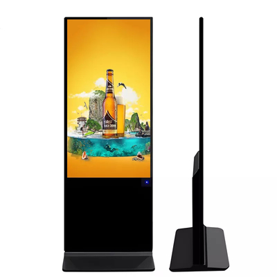 Vertical 43 Inch Infrared Touch Screen LCD Kiosk Digital Signage For Shopping Mall