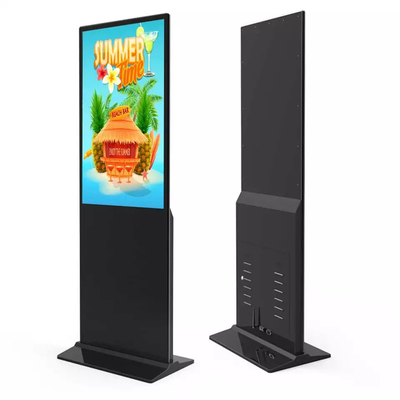 Indoor Floor Stand 55 Inch Wifi Touch Screen Kiosk Digital Signage