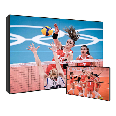 49 Inch Led Hd Display , 3x3 LCD DID Commercial Video Wall