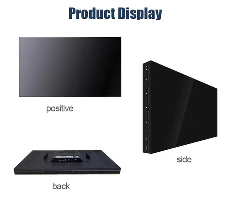 Multi Screen Advertising Lcd Video Wall 55inch 4x4 Ultra Narrow Bezel Mount Monitor