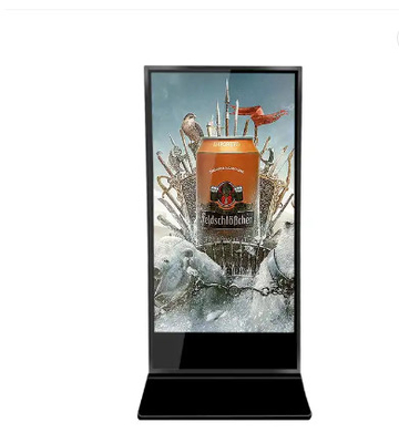 350nit Indoor Floor Stand Advertising Player Touch Screen Kiosk