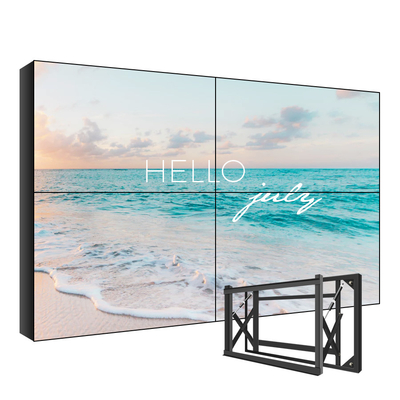 4K 3x3 Ultra Narrow Bezel Display Wall Mount Advertising Display Video