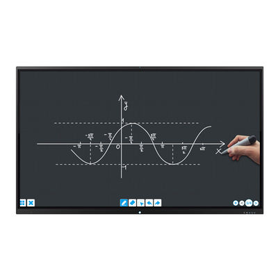 86'' Webcam Touch Screen Interactive Whiteboard  400cd/M2