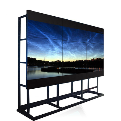 3.5mm Bezel Indoor Advertising LCD Video Wall ODM OEM Support