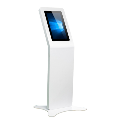 All In One PC Information Display Kiosk With 15.6inch Android IR Touch Screen